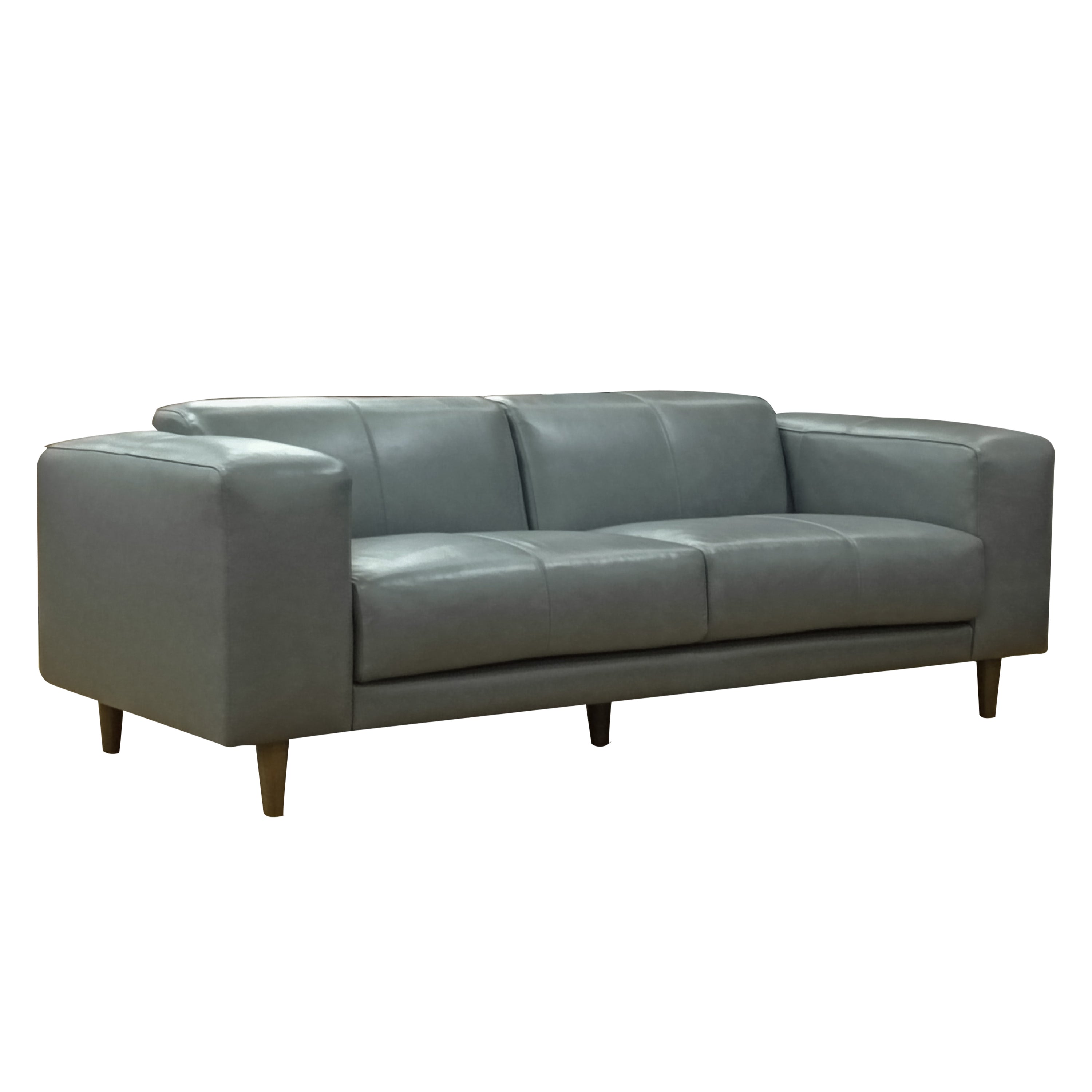 ARENA Stella 3-Seater Pebble/Celery Green Sofa