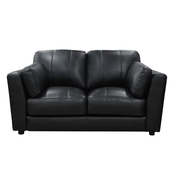 ARENA Ashley 2-Seater Black Sofa