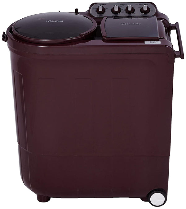 Whirlpool Ace Turbo Dry Wine Dazzle Semi Automatic 8Kg Top Load Washing Machine