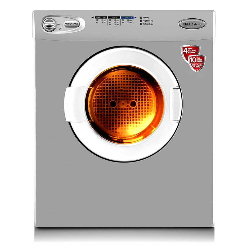 IFB Turbo Dry Ex Metallic Silver 5.5Kg Cloth Dryer