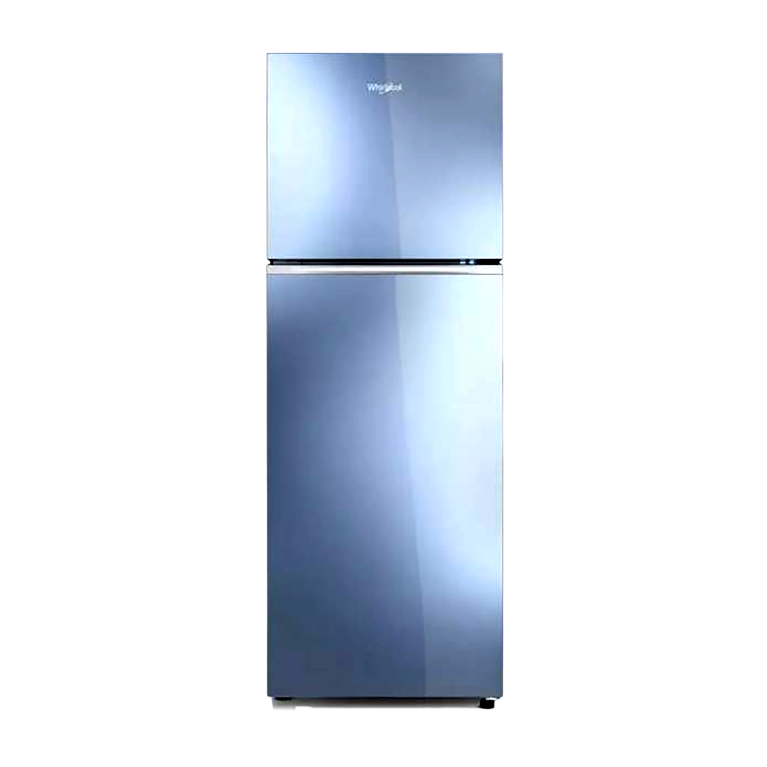 Whirlpool Neo 305GD Prm Steel Crystal Mirror Frost-Free Double Door 292L Refrigerator WHIRLPOOL