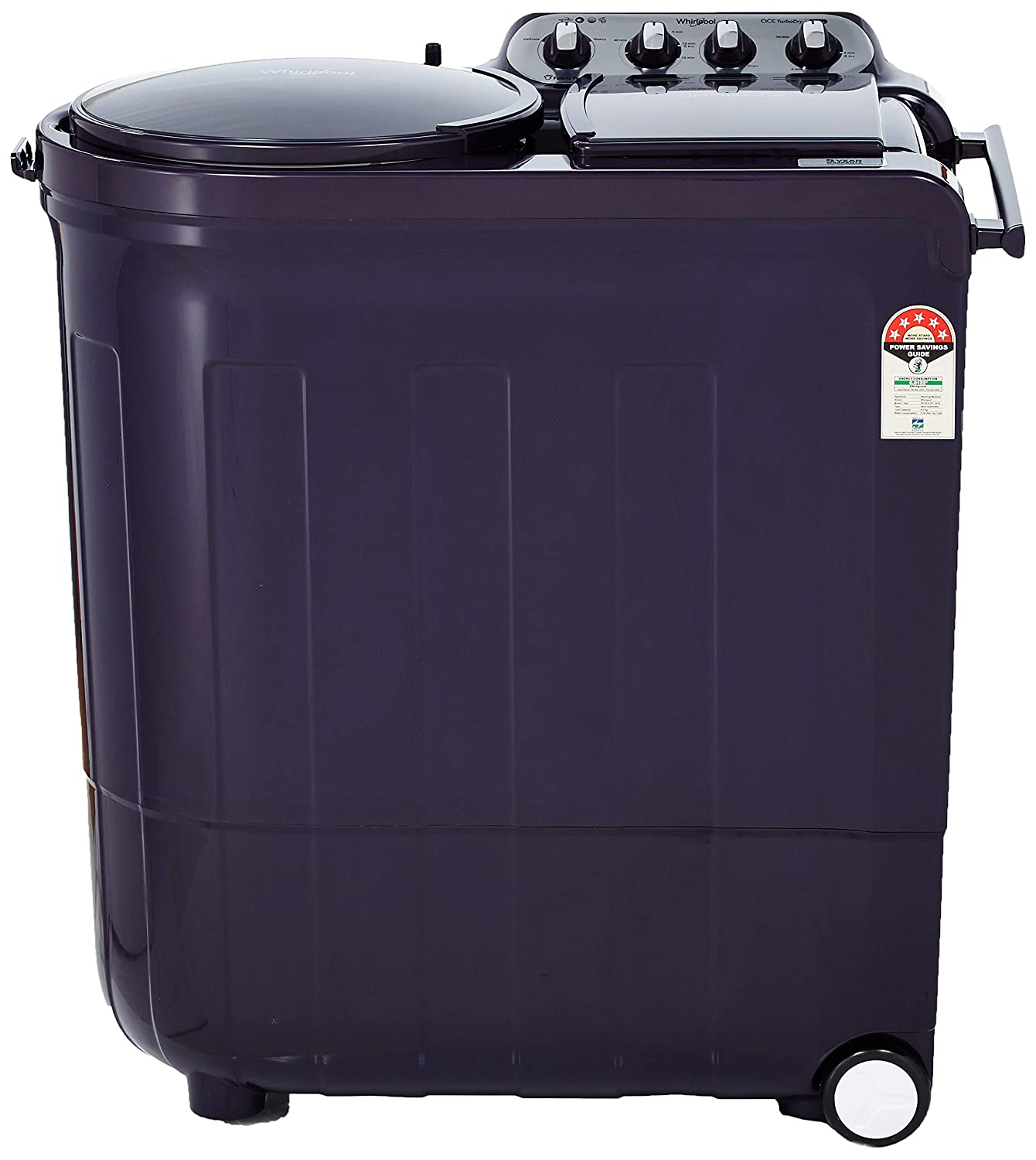Whirlpool Ace Turbo Dry Purple Dazzle Semi Automatic 8.5Kg Top Load Washing Machine Whirlpool