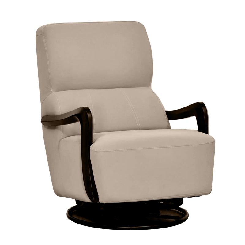 Arena Lounge Chair Canela Rocking And Revolving Brown/Gold/Green