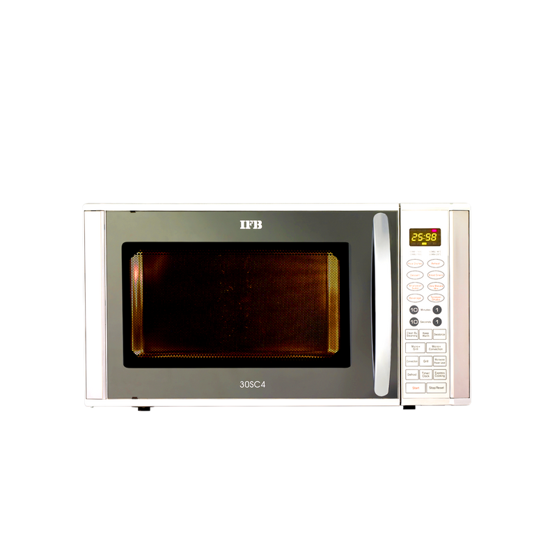 IFB 30SC4 Metal Metallic Silver 30L Microwave Oven
