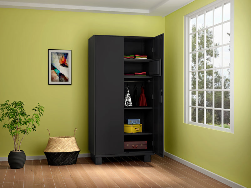 GODREJ 2-Door Wardrobe Storwel M2 Graphite Grey GODREJ