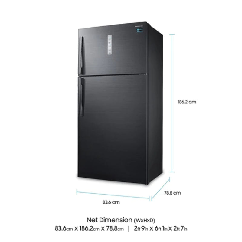 Samsung RT65B7058BS Metal Black Inox Single Door 670L Refrigerator