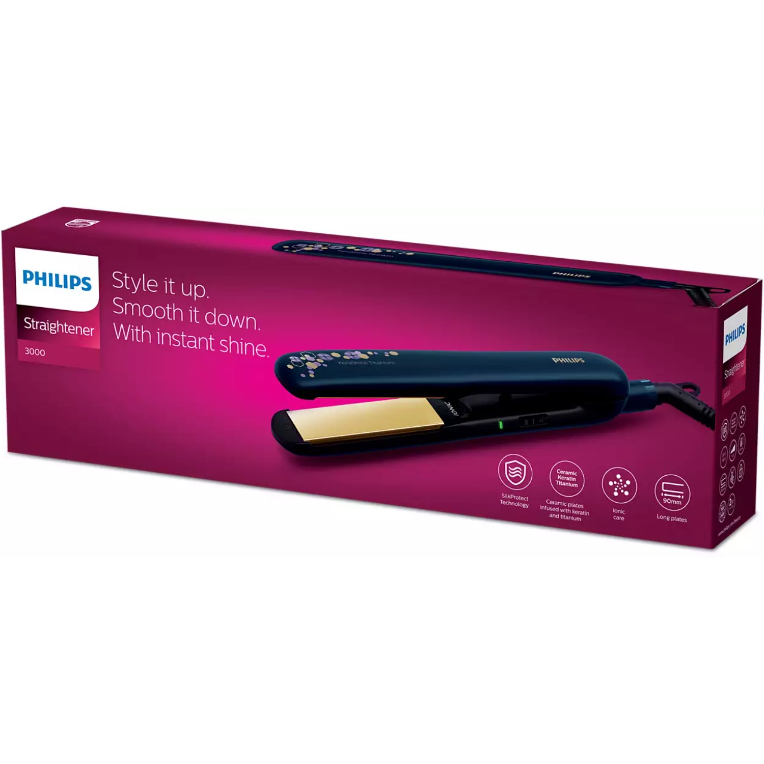 PHILIPS BHS397/40 Hair Straightener