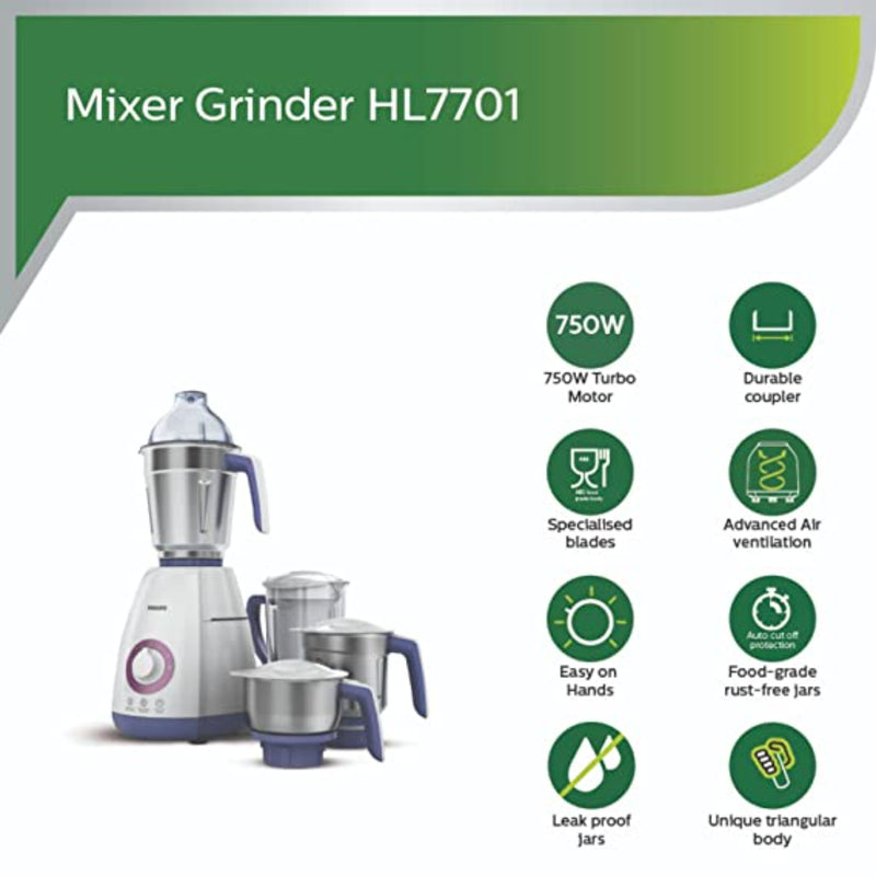 PHILIPS Mixer Grinder HL 7701