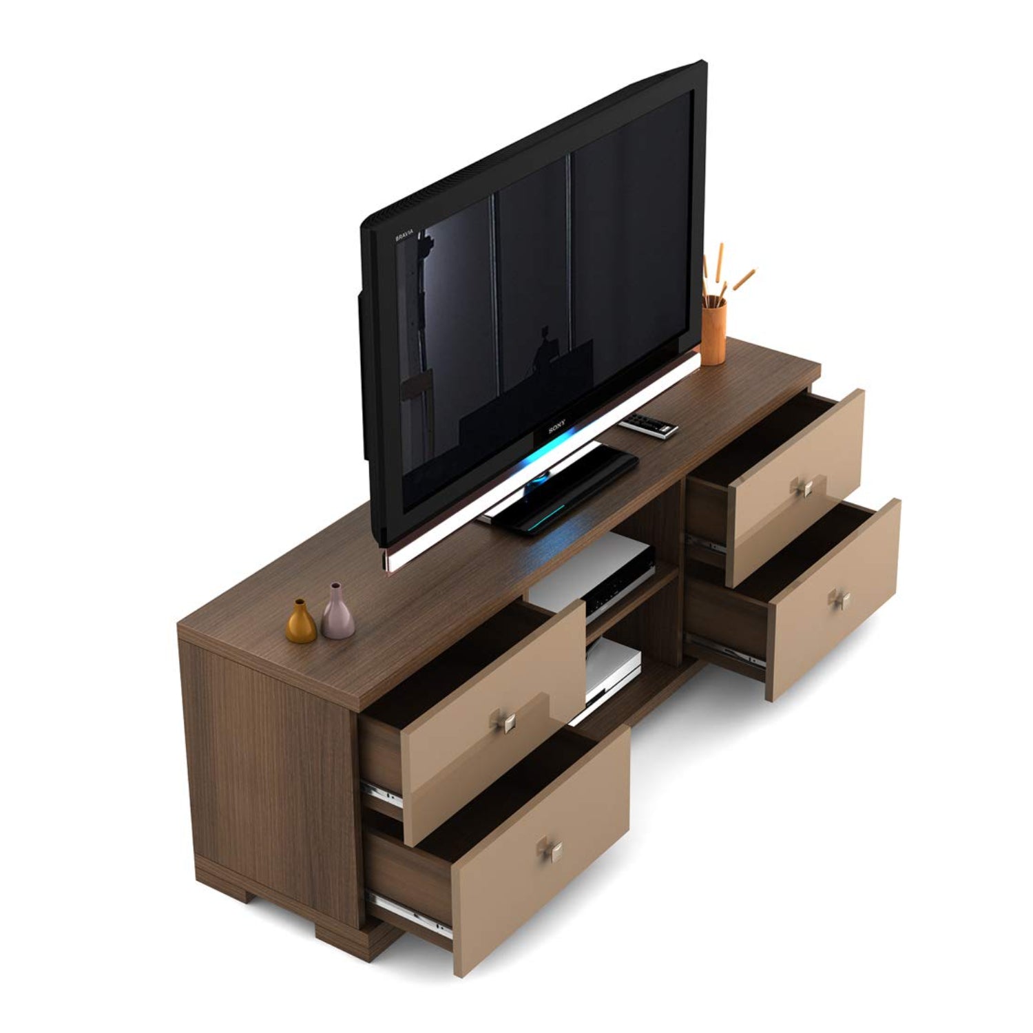 Spacewood Wall Unit Glx 150 Bronze Walnut 540X1500X400 Mm