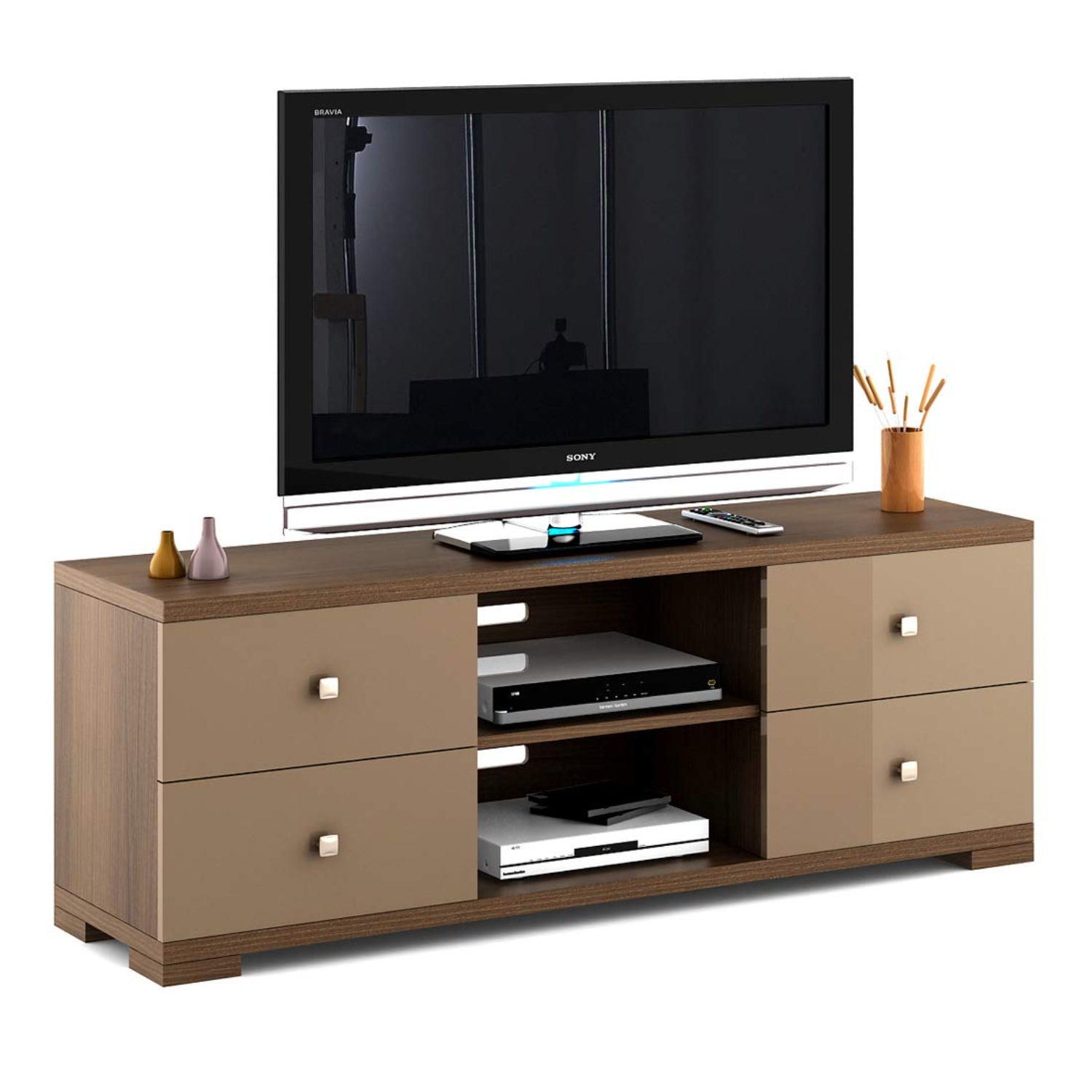 Spacewood Wall Unit Glx 150 Bronze Walnut 540X1500X400 Mm