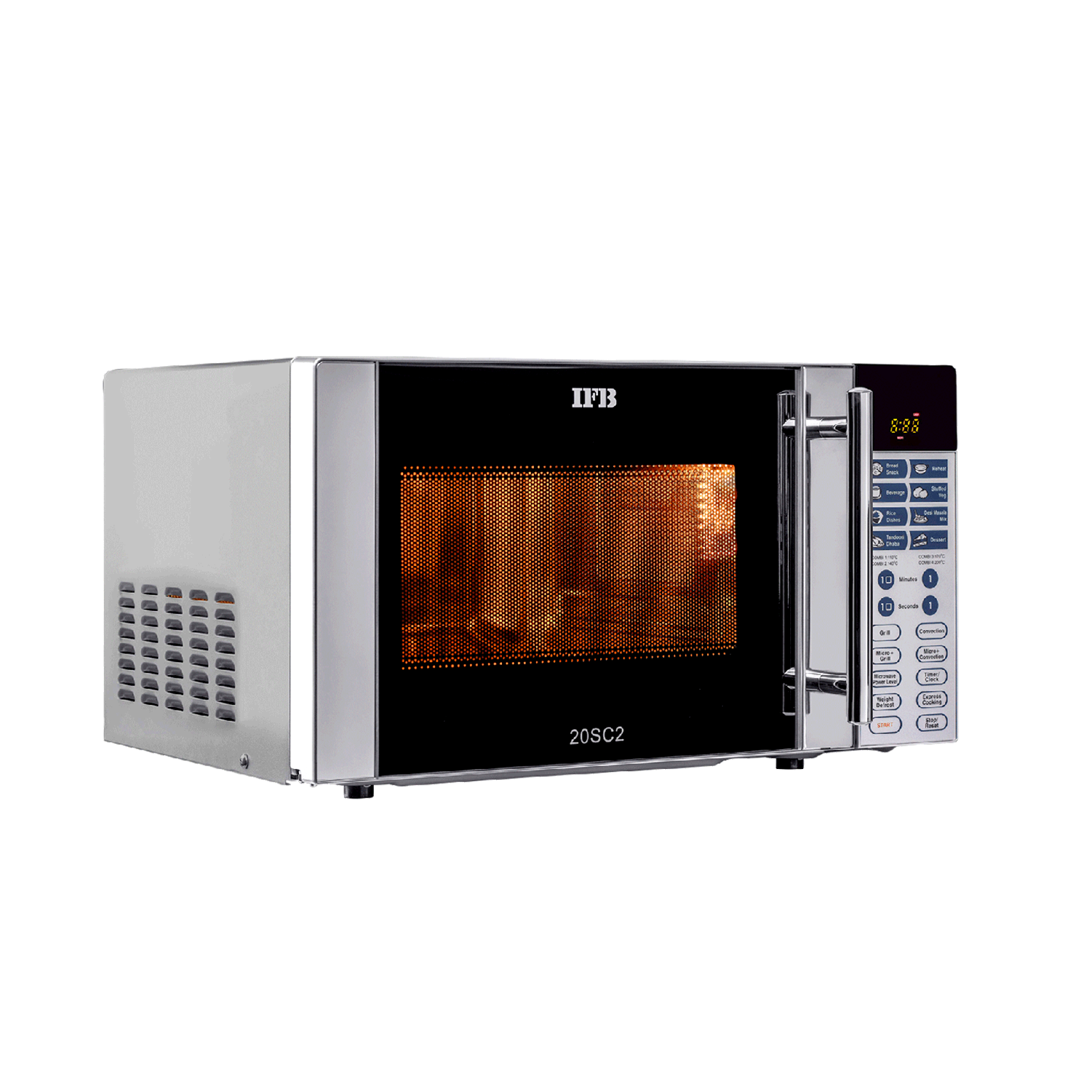 IFB 20SC2 Metal Metallic Silver 20L Microwave Oven