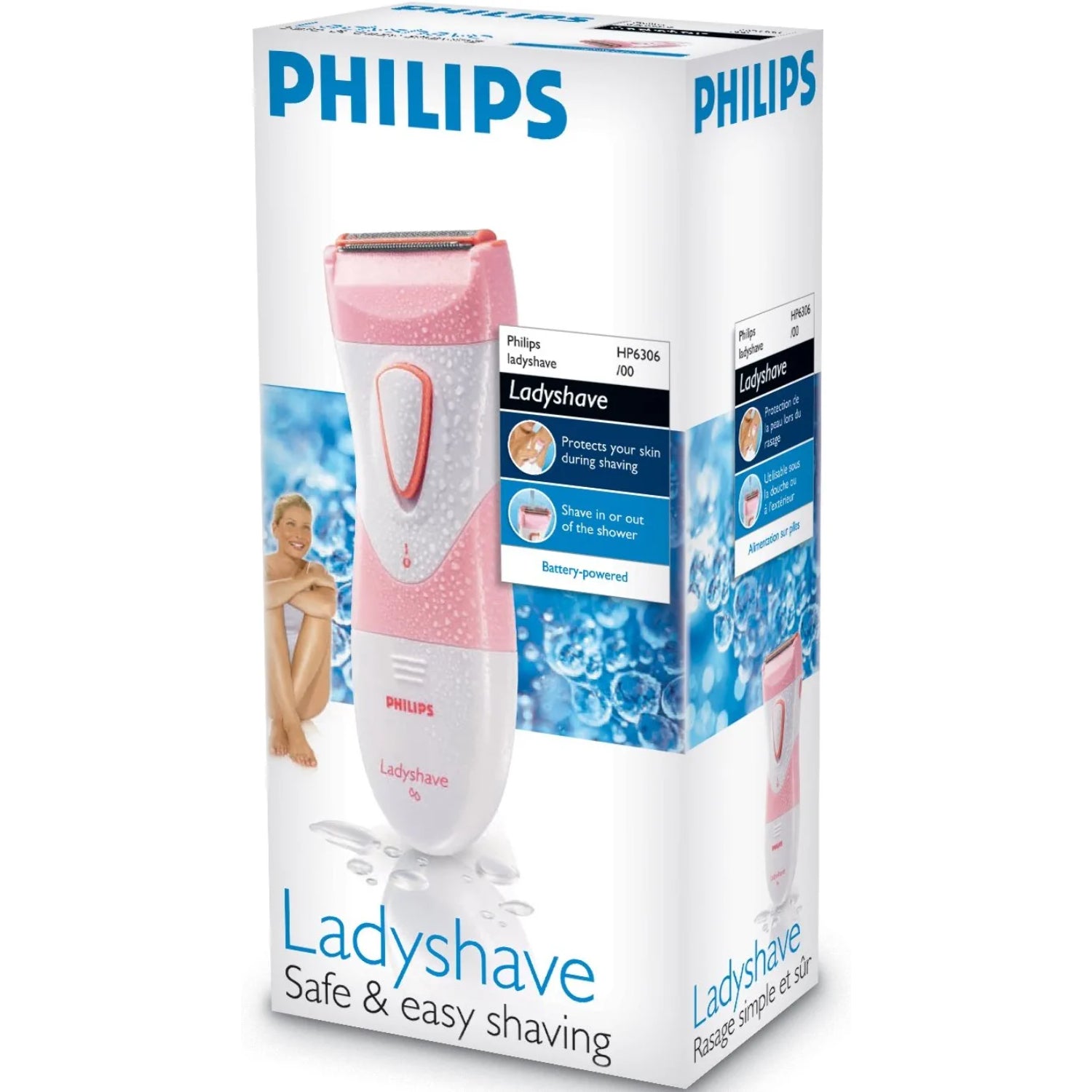 PHILIPS HP6306 Cordless Satin Shave Wet & Dry Electric Shaver