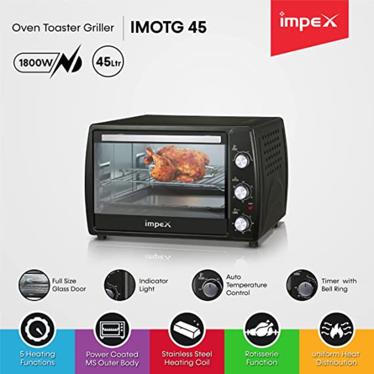 Impex Imotg (Fg1100) 45 Litres Otg