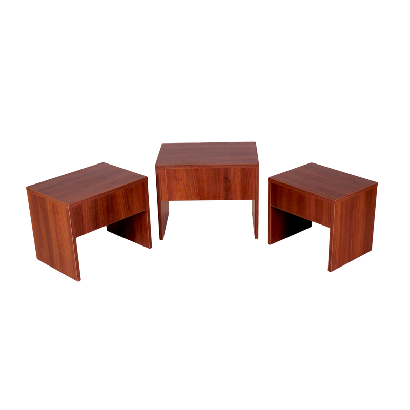 Decostyle DCT103AES Walnut Nest Of Table