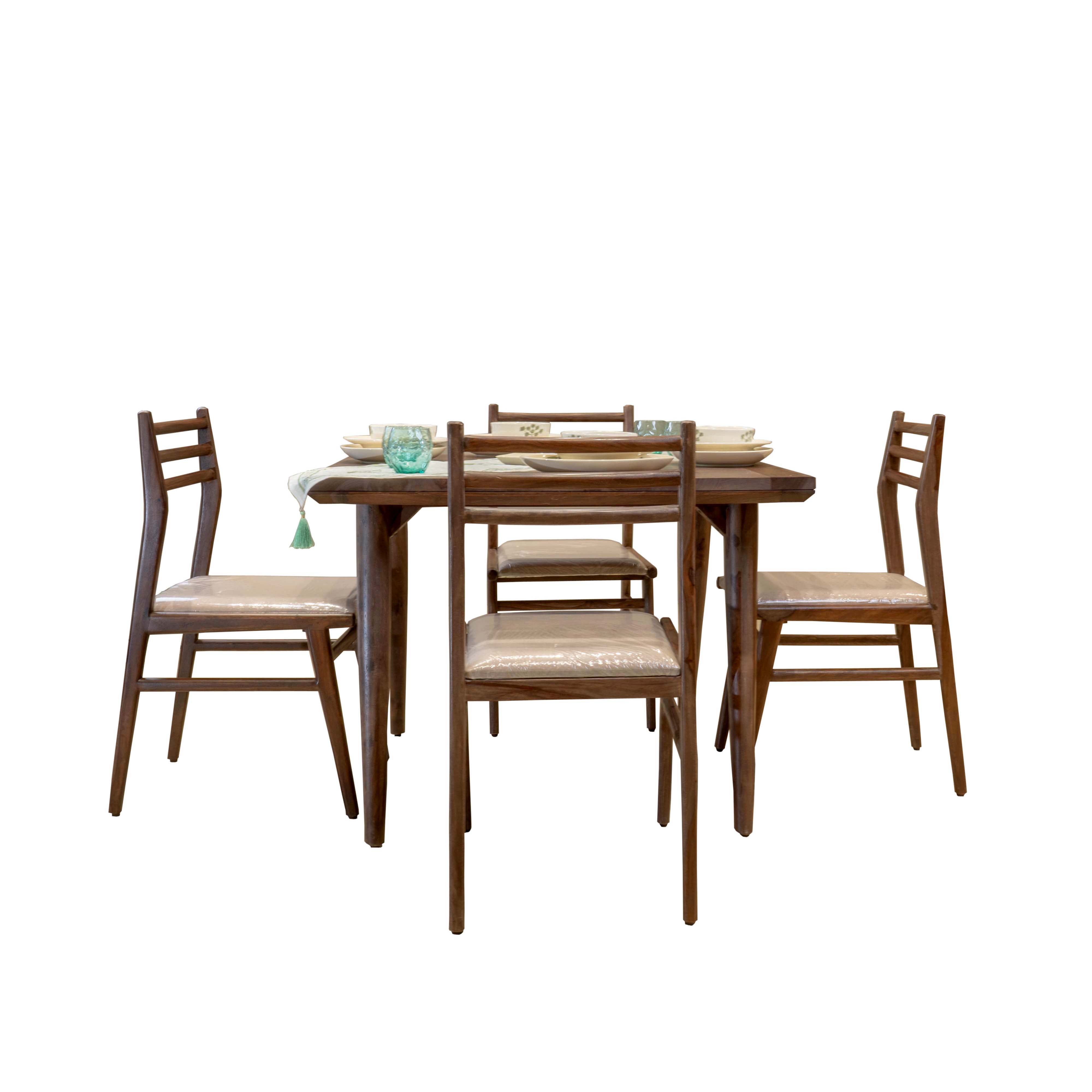 OoNA Rodeo 4 Seater Square Dining Table