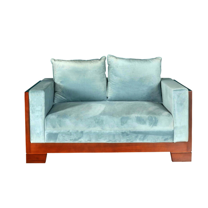 OoNA S1106 (3+2) Light Blue Sofa