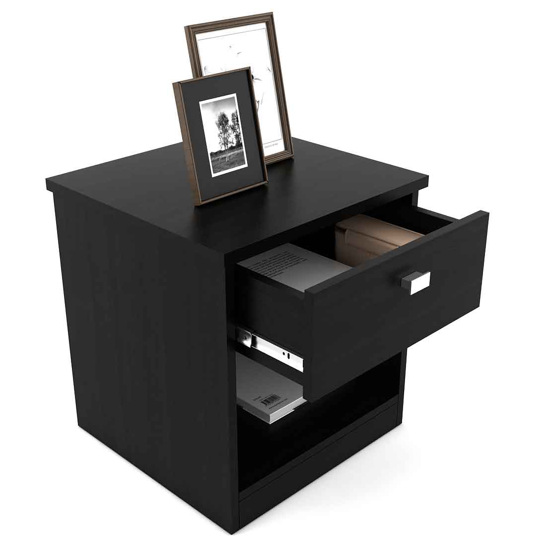 Spacewood Bed Side Unit Kosmo Value Wenge