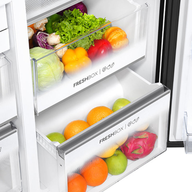 Haier HRS-682KS 630 L Convertible Side By Side Refrigerator