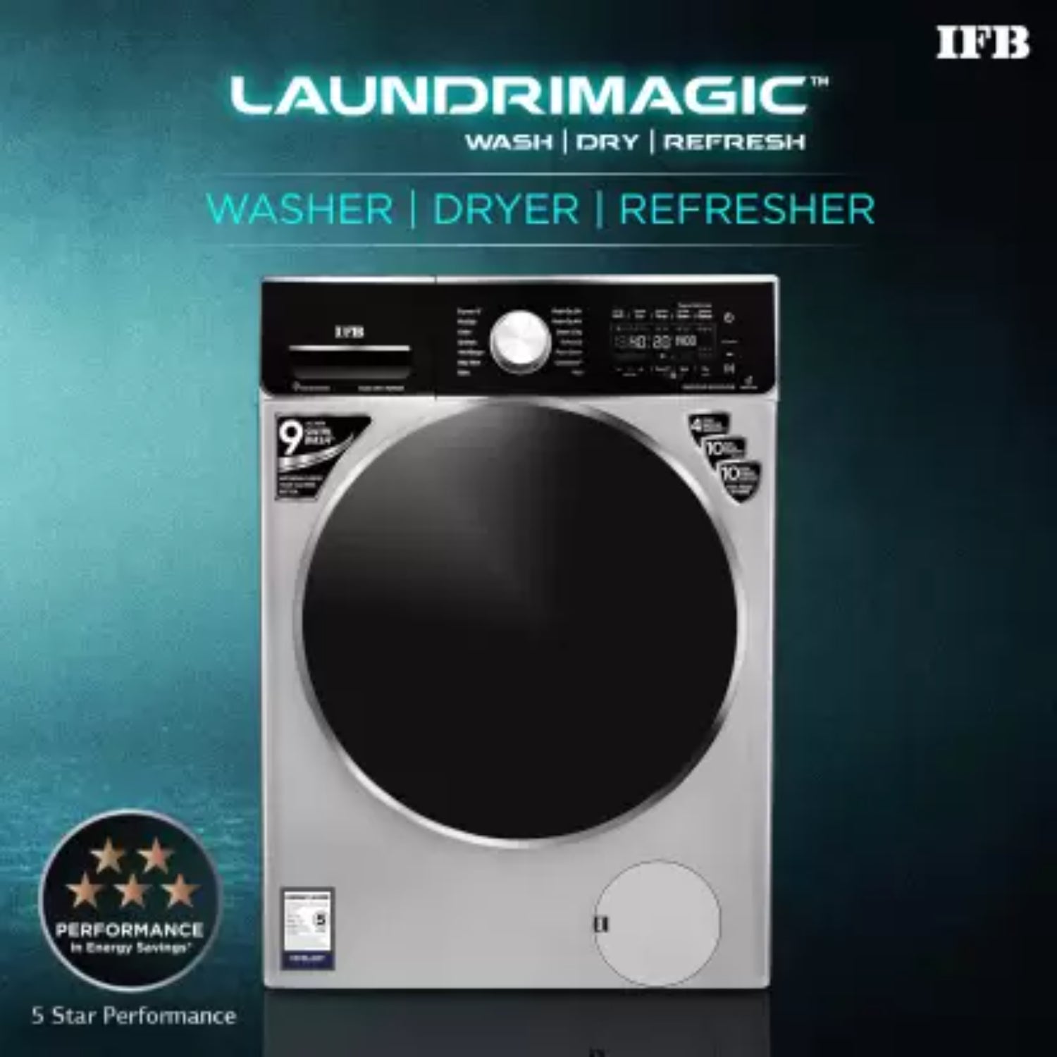 IFB 8.5/6.5 kg WD EXECUTIVE ZXS Washer Dryer Refresher