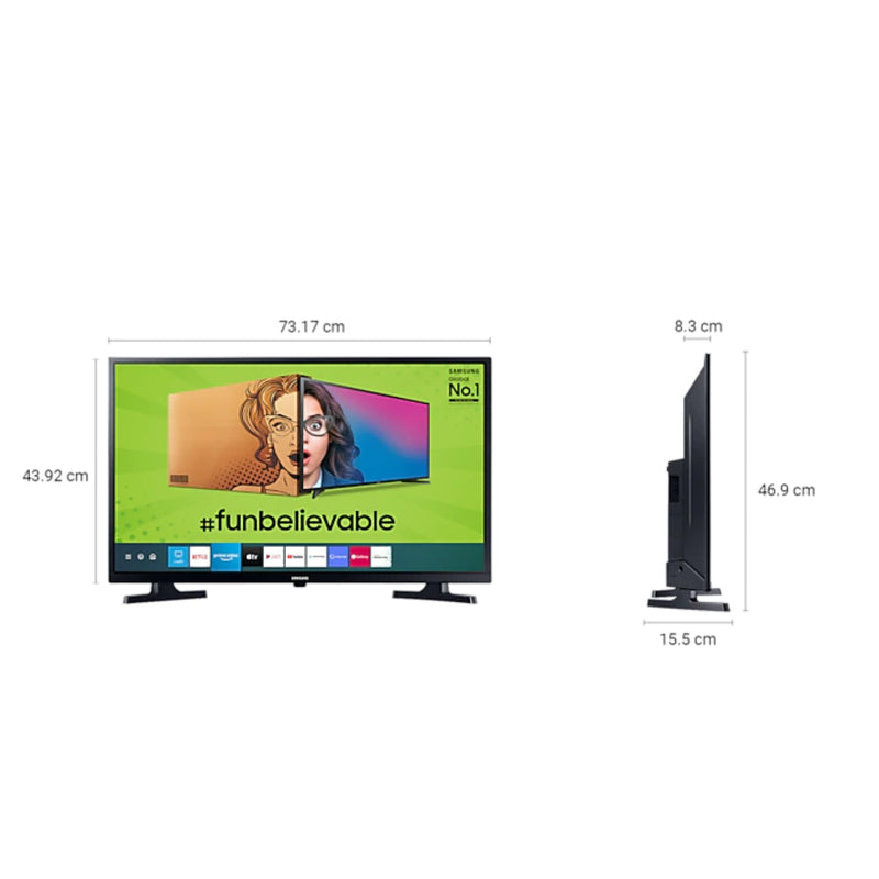Samsung UA43T5350 Black 43 Inch LED TV