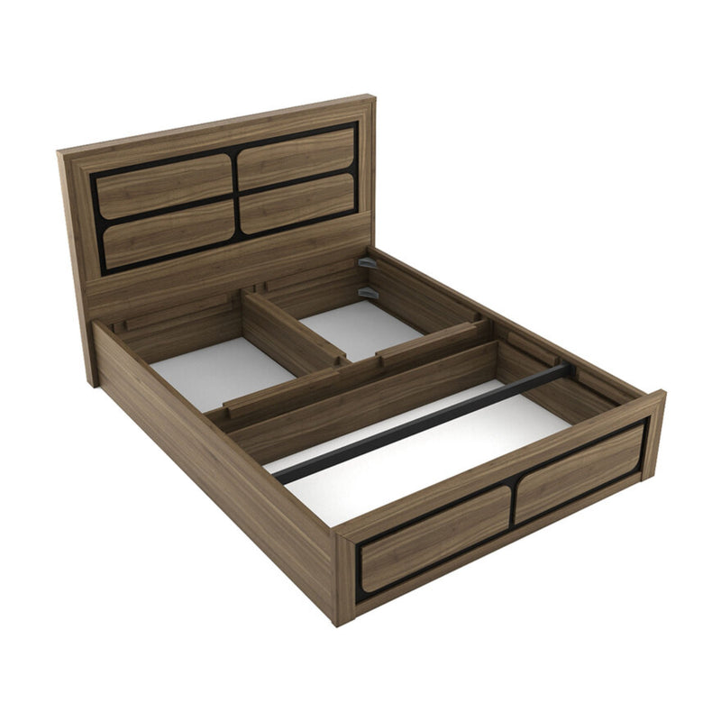 SPACEWOOD Dublin Front Pull Out Storage Queen Bed