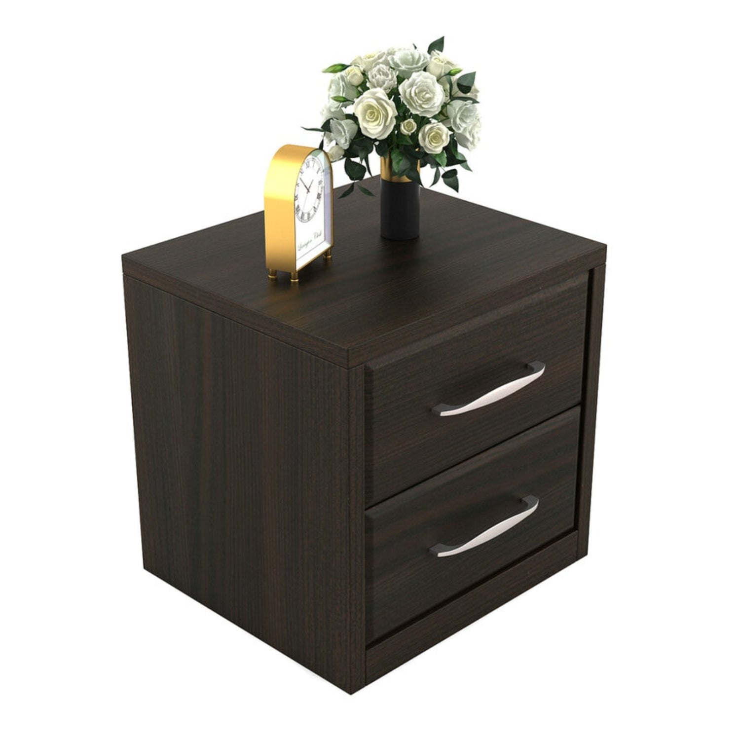 SPACEWOOD Verona Bedside Unit Fumed Oak