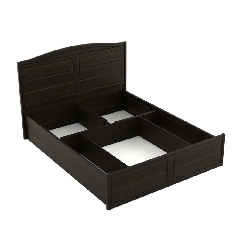Buy Kosmo Weave King Size Bed in Vermount Finish with Box Storage at 37%  OFF by Spacewood