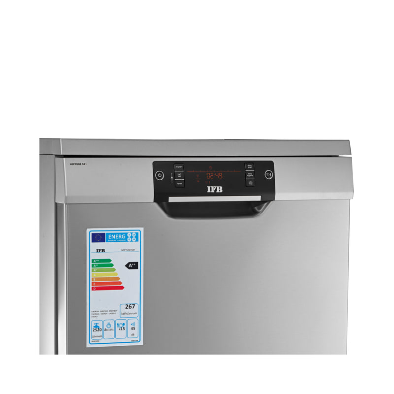 IFB Neptune SX1 Fully Automatic Front-load 15 Place Settings Dishwasher