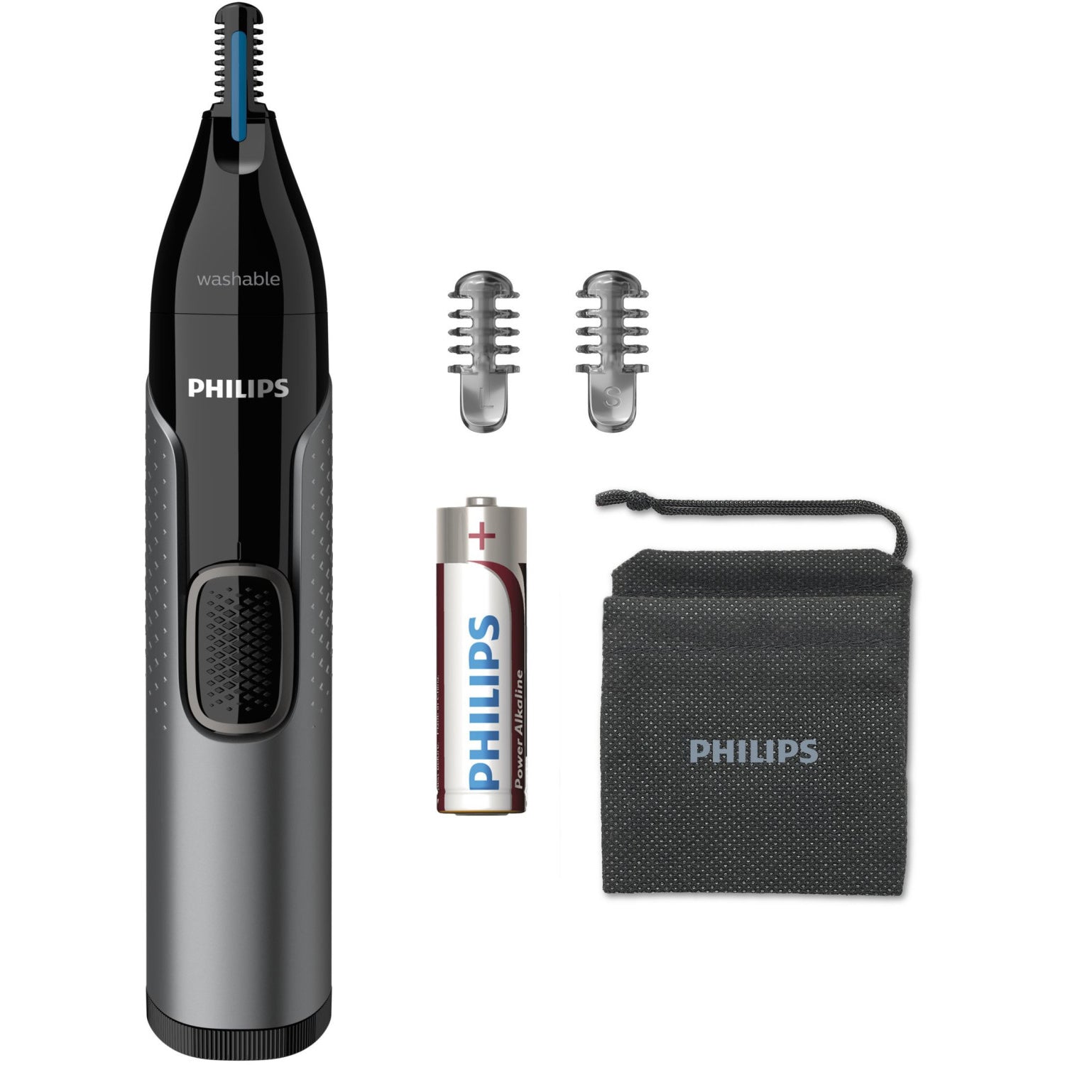 PHILIPS  Trimmer Nt3650/16, Cordless Nose, Ear & Eyebrow Trimmer