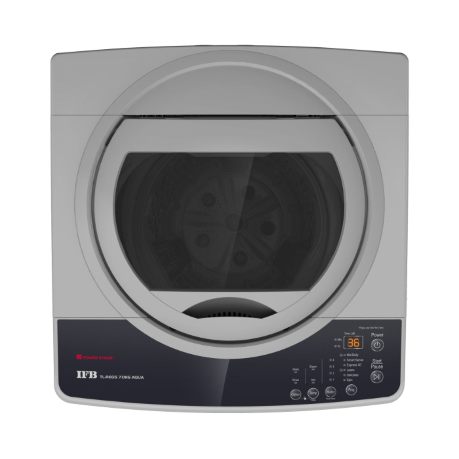 IFB TL REGS Aqua 7Kg Front Load Medium Grey Washing Machine